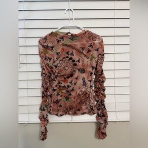 Topshop Women’s Long Sleeve Top